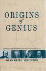 Image for Origins of Genius: Darwinian Perspectives on Creativity: Darwinian Perspectives on Creativity