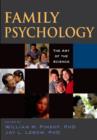 Image for Family psychology: the art of the science