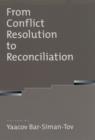 Image for From conflict resolution to reconciliation