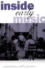 Image for Inside Early Music: Conversations with Performers: Conversations with Performers