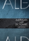 Image for Australian law dictionary
