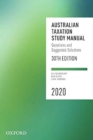 Image for Australian taxation study manual 2020  : questions and suggested solutions