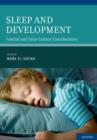 Image for Sleep and development: familial and socio-cultural considerations