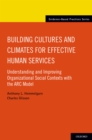 Image for Building Cultures and Climates for Effective Human Services: Understanding and Improving Organizational Social Contexts With the ARC Model