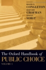 Image for The Oxford Handbook of Public Choice, Volume 1