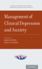 Image for Management of clinical depression and anxiety