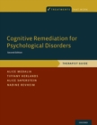 Image for Cognitive remediation for psychological disorders  : therapist guide