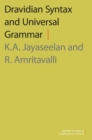 Image for Dravidian Syntax and Universal Grammar