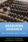 Image for Measuring research: what everyone needs to know