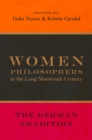 Image for Women Philosophers in the Long Nineteenth Century: The German Tradition