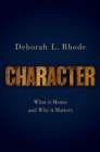 Image for Character  : what it means and why it matters