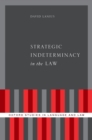 Image for Strategic indeterminacy in the law