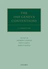 Image for The 1949 Geneva Conventions: a commentary