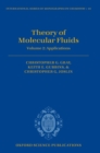 Image for Theory of molecular fluids.: (Applications)