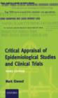 Image for Critical appraisal of epidemiological studies and clinical trials