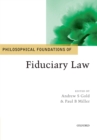 Image for Philosophical foundations of fiduciary law