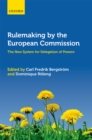 Image for Rulemaking by the European Commission: the new system for delegation of powers