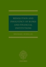 Image for Resolution and insolvency of banks and financial institutions