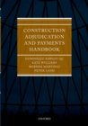 Image for Construction adjudication and payments handbook