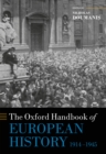 Image for Oxford Handbook of European History, 1914-1945