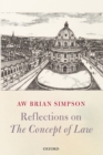 Image for Reflections on The concept of law