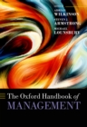 Image for The Oxford handbook of management