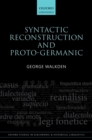 Image for Syntactic reconstruction and proto-Germanic