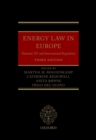 Image for Energy Law in Europe: National, EU and International Regulation