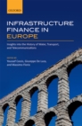 Image for Infrastructure finance in Europe: insights into the history of water, transport, and telecommunications
