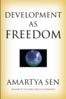 Image for Development as freedom