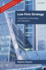 Image for Law firm strategy: competitive advantage and valuation