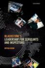 Image for Blackstone&#39;s leadership for sergeants and inspectors