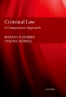 Image for Criminal law: a comparative approach