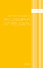Image for Oxford studies in philosophy of religion.