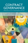 Image for Contract governance: dimensions in law and interdisciplinary research