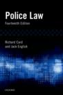 Image for Police law.