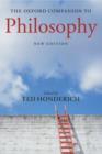 Image for The Oxford companion to philosophy