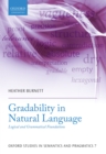 Image for Gradability in Natural Language: Logical and Grammatical Foundations