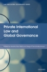 Image for Private international law and global governance