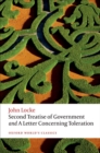 Image for Second treatise of government: and, A letter concerning toleration