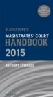 Image for Blackstone&#39;s magistrates&#39; court handbook 2015