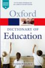 Image for A dictionary of education