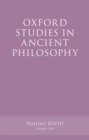 Image for Oxford studies in ancient philosophy. : Volume 48