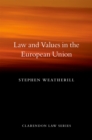 Image for Law and Values in the European Union