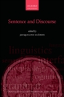 Image for Sentence and discourse