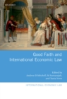 Image for Good faith and international economic law