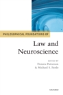 Image for Philosophical foundations of law and neuroscience