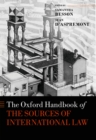 Image for The Oxford handbook on the sources of international law