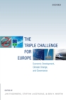 Image for The triple challenge for Europe: economic development, climate change, and governance