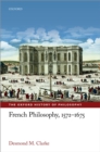 Image for French Philosophy, 1572-1675